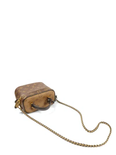 Pre-owned Louis Vuitton Pm Vanity Cross Body Bag In Brown