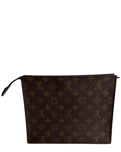 Pre-owned Louis Vuitton Poche Toilette Nm Cosmetic Pouch (authentic Pre-loved)
