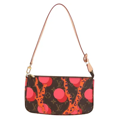Pre-owned Louis Vuitton Pochette Accessoire Multicolour Canvas Clutch Bag ()