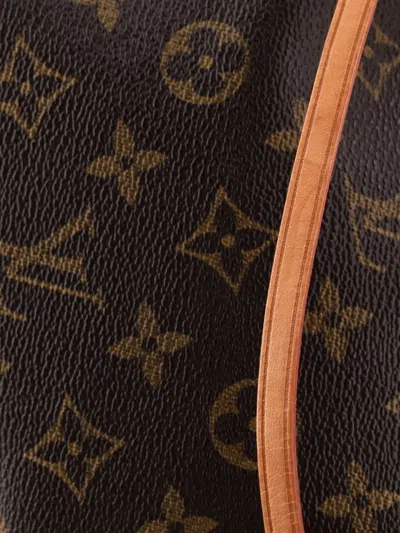 Pre-owned Louis Vuitton Pochette Accessoires Monogram Canvas Clutch Bag In Brown