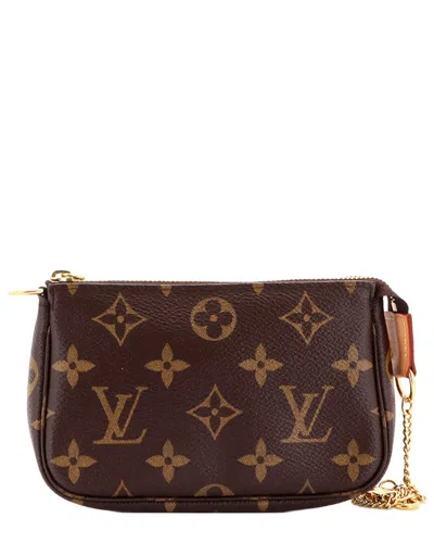 Pre-owned Louis Vuitton Pochette Accessoires Monogram Canvas Mini (authentic Pre-loved)