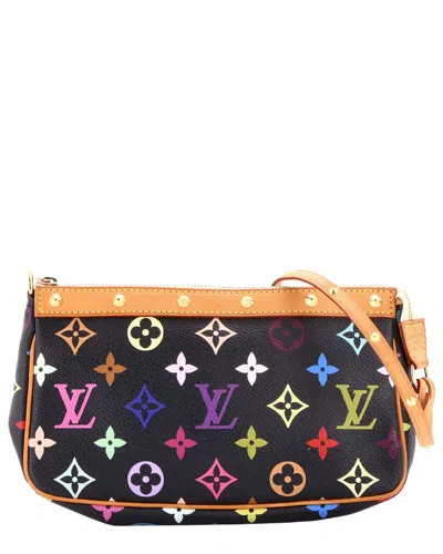 Pre-owned Louis Vuitton Pochette Accessoires Monogram Multicolor (authentic Pre-loved)