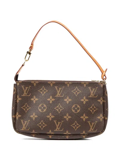 Pre-owned Louis Vuitton Pochette Accessoires Shoulder Bag In Brown
