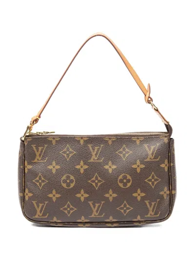 Pre-owned Louis Vuitton Pochette Accessoires Shoulder Bag In Brown