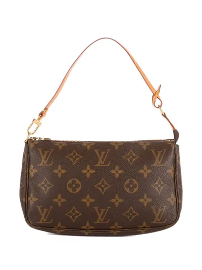 Pre-owned Louis Vuitton Pochette Accessoires Shoulder Bag In Brown