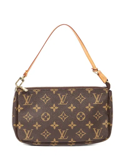 Pre-owned Louis Vuitton Pochette Accessoires Shoulder Bag In Brown