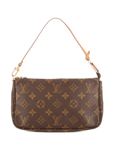 Pre-owned Louis Vuitton Pochette Accessoires Shoulder Bag In Brown