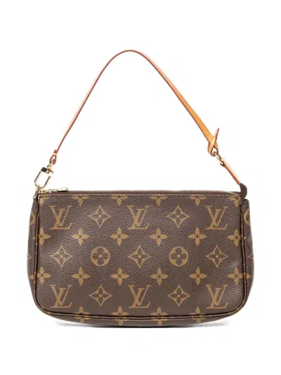 Pre-owned Louis Vuitton Pochette Accessoires Shoulder Bag In Brown