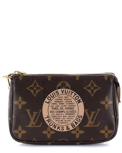 Pre-owned Louis Vuitton Pochette Accessories Limited Edition Monogram Canvas Mini (authentic Pre-loved)