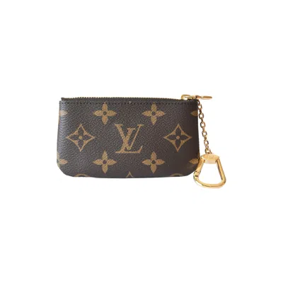 Louis Vuitton Pochette Cles Key Pouch Gold Hardware Monogram