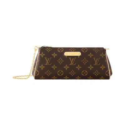 Pre-owned Louis Vuitton Pochette Eva 'brown Monogram Canvas' | Women's Size Onesize
