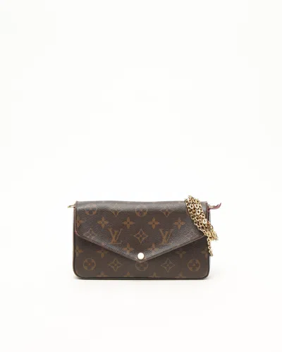 Pre-owned Louis Vuitton Pochette Félicie Monogram Bag