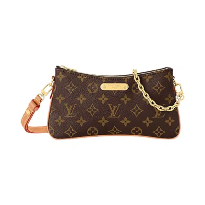 Pre-owned Louis Vuitton Pochette Liv 'brown Monogram Canvas' | Women's Size Onesize