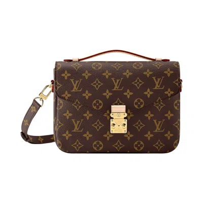 Pre-owned Louis Vuitton Pochette Metis 'brown Monogram Canvas' | Women's Size Onesize