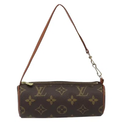 Pre-owned Louis Vuitton Pochette Papillon Monogram Brown Canvas Clutche & Pouche Bag ()
