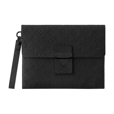 Louis Vuitton Pochette S-lock In Black