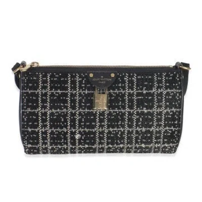 Pre-owned Louis Vuitton Pochette Tirette In Black