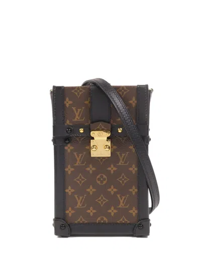 Pre-owned Louis Vuitton Pochette Trunk Shoulder Bag In Brown