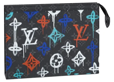 Pre-owned Louis Vuitton Pochette Voyage In Lv Graffiti