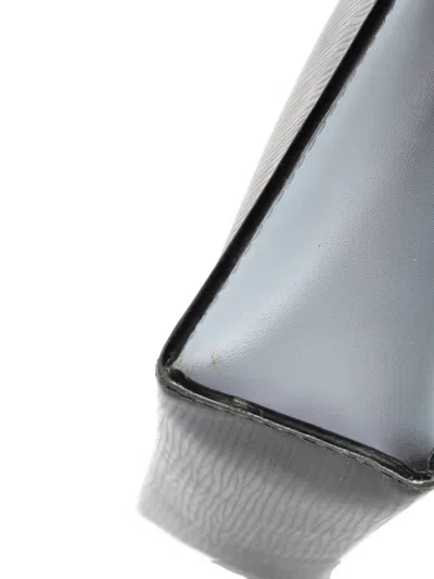 Pre-owned Louis Vuitton Pochette Voyage Limited Edition Eclipse Epi Leather Mm Clutch Bag In Black