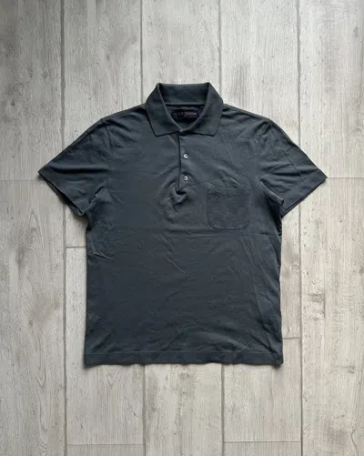 Pre-owned Louis Vuitton Polo In Blue