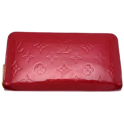 Pre-owned Louis Vuitton Pomme D'amour Monogram Vernis Long Wallet (bi-fold) ()
