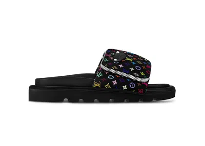 Pre-owned Louis Vuitton Pool Pillow Flat Comfort Mule Takashi Murakami (women's) Sneakers In