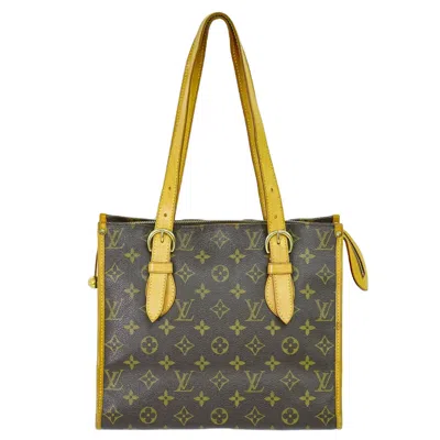 Pre-owned Louis Vuitton Popincourt Brown Canvas Shoulder Bag ()