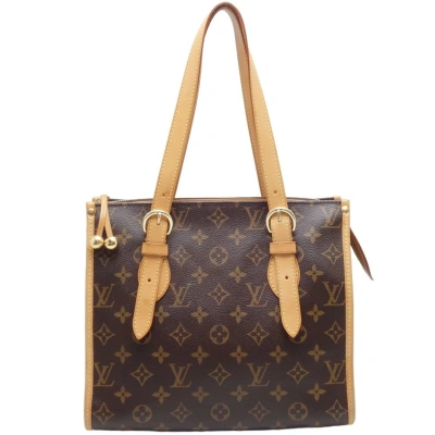 Pre-owned Louis Vuitton Popincourt Canvas Tote Bag () In Brown