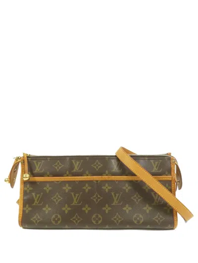 Pre-owned Louis Vuitton Popincourt Long Monogram Shoulder Bag In Brown