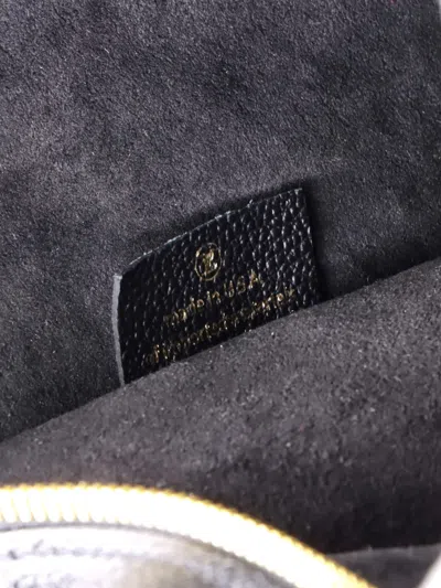 Pre-owned Louis Vuitton Popincourt Nm Handbag Monogram Canvas With Leather Mm Satchel In Black