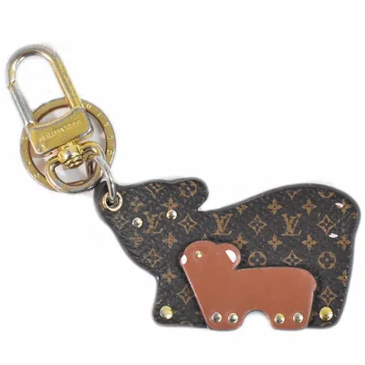 Pre-owned Louis Vuitton Porte Clés Brown Metal Wallet  ()