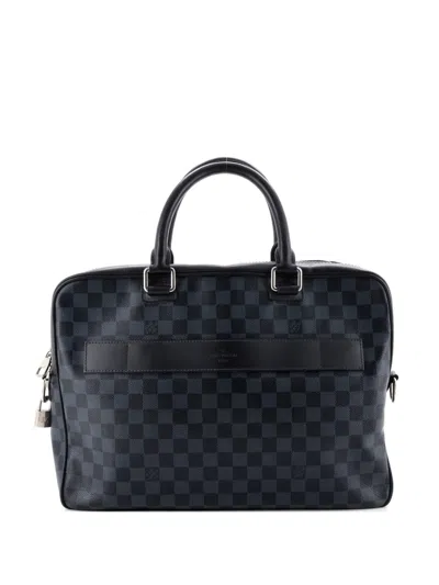 Pre-owned Louis Vuitton Porte-documents Damier Cobalt Business Bag In Blue