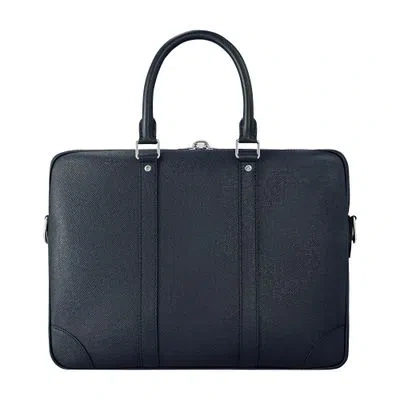 Louis Vuitton Porte Documents Voyage Pm In Blue