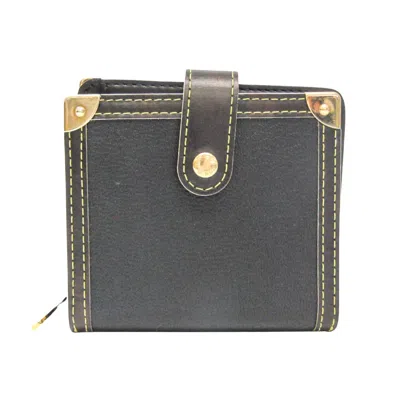Pre-owned Louis Vuitton Portefeuille Black Exotic Leathers Wallet  ()