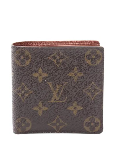 Pre-owned Louis Vuitton Porto Bie Monogram Bi-fold Wallet In Brown