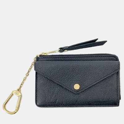 Pre-owned Louis Vuitton Porto Cult Recto Verso Noir Monogram Empreinte Leather In Black