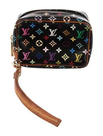 Pre-owned Louis Vuitton Pouch In Black