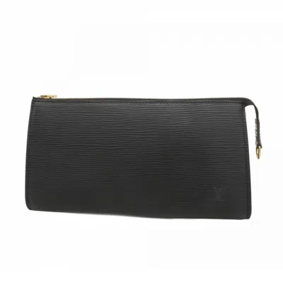 Pre-owned Louis Vuitton Pouch () In Black