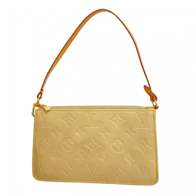 Pre-owned Louis Vuitton Pouch () In Sand