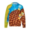 Louis Vuitton Printed Nylon Windbreaker In Multicolor
