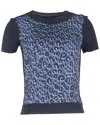 Louis Vuitton Printed T-shirt In Blue
