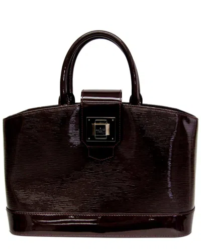 Pre-owned Louis Vuitton Prune Epi Leather Shoulder Bag (authentic )