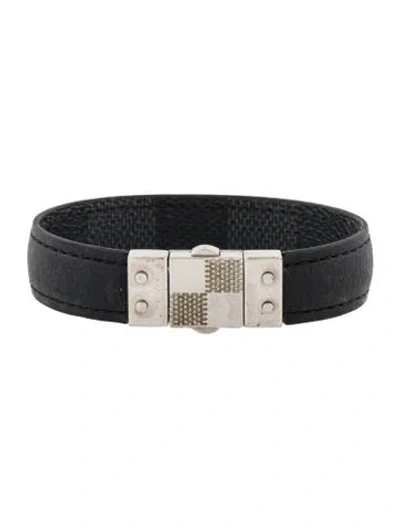 Pre-owned Louis Vuitton Pull-it Reversible Wrap Bracelet, 7" In Multi