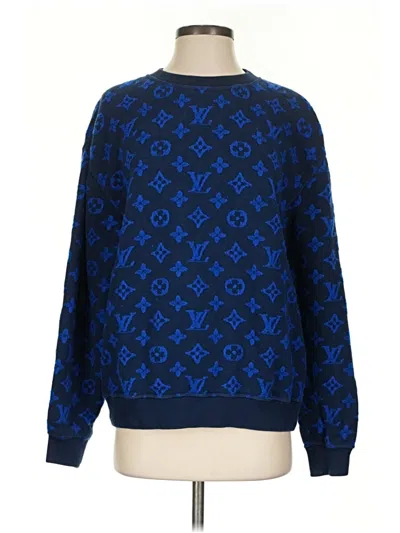 Pre-owned Louis Vuitton Pullover Sweater In Blue