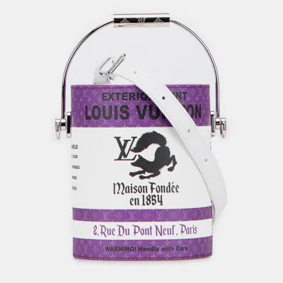 Pre-owned Louis Vuitton Purple Monogram Paint Can