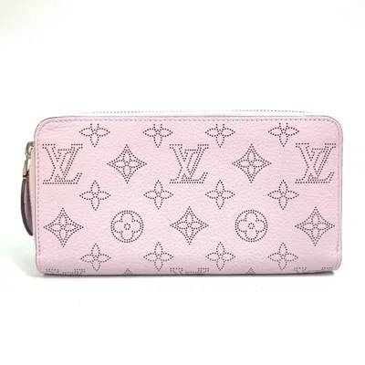 Pre-owned Louis Vuitton Purple Other Long Wallet (bi-fold) ()