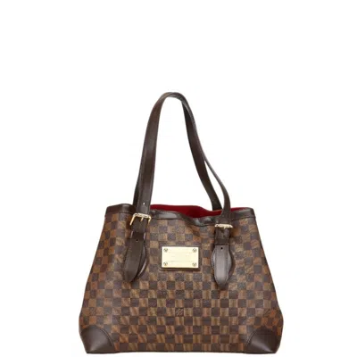 Pre-owned Louis Vuitton Pvc Leather Handbag Tote Bag () In Brown