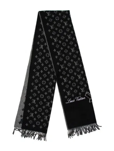 Pre-owned Louis Vuitton Rainbow Cashmere Scarf In Multi