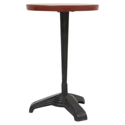 Pre-owned Louis Vuitton Rare  Cast Iron Bistro Table With Bakelite Top, France Ca. 1930 In Black